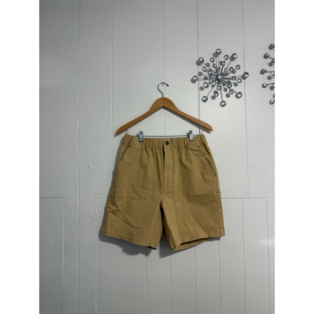 Men's Stoic Carpenter Shorts Size M Tan
